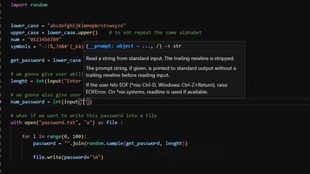 Password Generator Using Python смотреть онлайн