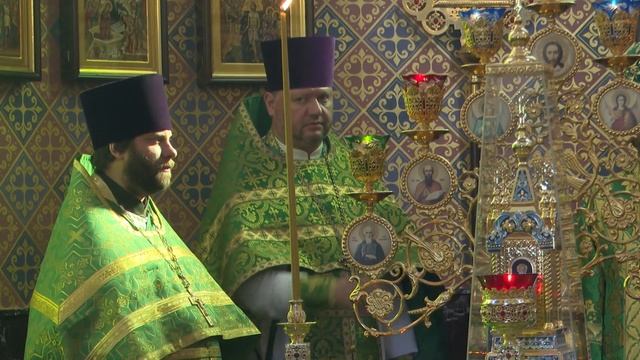 Престольный праздник в Свято Сергиевском храме Краснодара смотреть онлайн