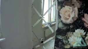 Панно из зеркальной плитки. Зеркало с фацетом. Зеркальное панно с фацетом.