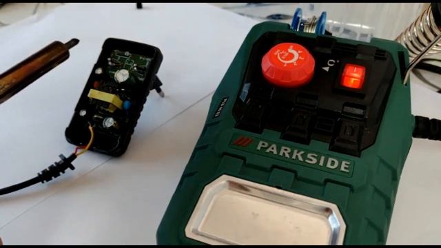 PARKSIDE PLS 48 D2 Statie de lipit - Parkside Soldering Iron PLS 48 D2 смотреть онлайн