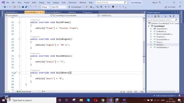 Builder design pattern | .NET | Do Factory смотреть онлайн