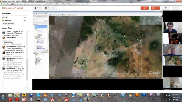 Geology Office Hours Hangout - 7 Nov 2011 смотреть онлайн