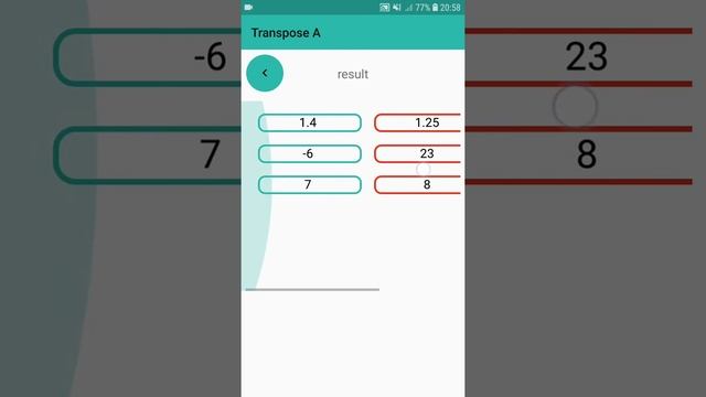 Matrix Calculator : simple1 смотреть онлайн