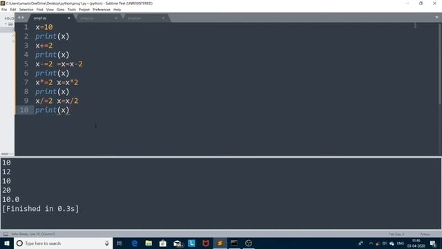 #12 Operators in Python|Part-1| Python Tutorial for Beginners[From Scratch]|Python Tutorial смотреть онлайн