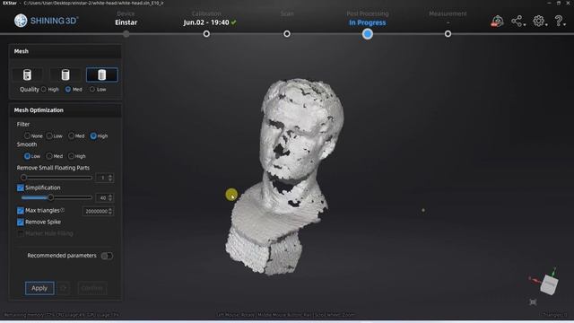 Einstar 3D scanner by Shining 3D - a great scanner for handheld scanning смотреть онлайн