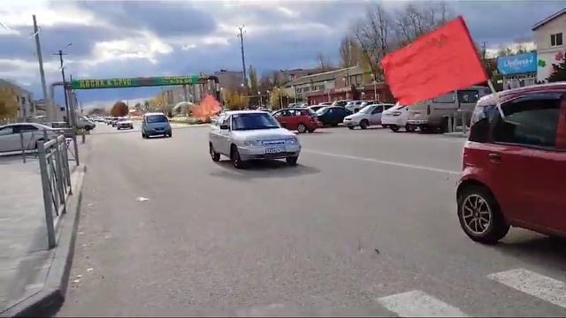 Автопробег в честь 105 лет образования ВЛКСМ смотреть онлайн