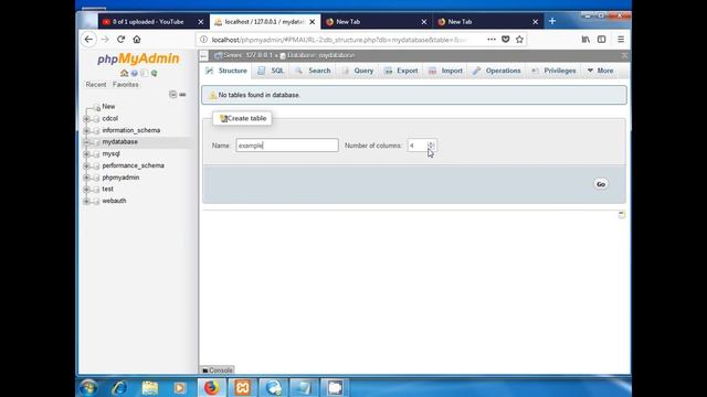 PHP tutorials -2- Creating MySQL phpmyadmin Database 2018 смотреть онлайн