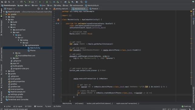 Realm Basic EP. 2 Create And Read Object смотреть онлайн