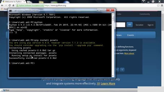 video1 4 Installing Python the default way смотреть онлайн