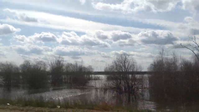Разлив реки Клязьмы в Коврове