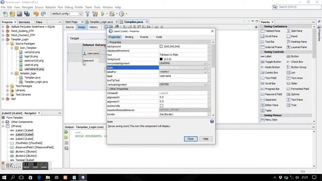 Cara menyisipkan icon di Java Netbeans смотреть онлайн