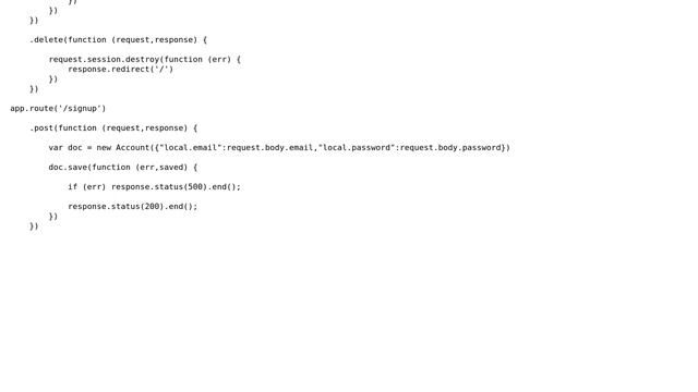 Code Review: Is my Node/Express-based authentication implementation with session properly done? смотреть онлайн