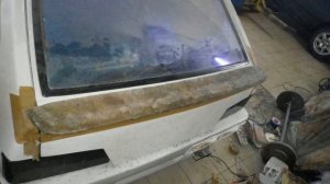 Изготовление спойлера из стекловолокна