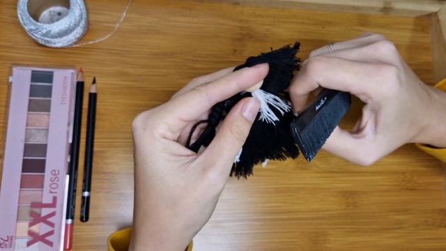 diy macrame wensday, tutorial halloween doll, macrame art doll, halloween monster, hand made doll смотреть онлайн