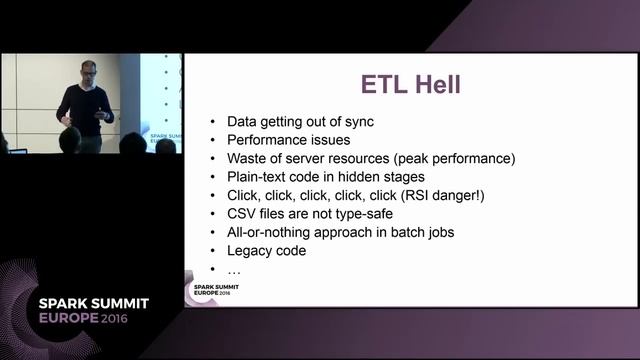 Get Rid of Traditional ETL, Move to Spark! (Bas Geerdink) смотреть онлайн