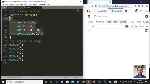 WHAT IS FUNCTION-JAVA SCRIPT-PART-16 смотреть онлайн