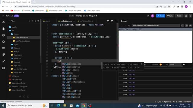 React ile Custom Hooks'lar Olusturalım. смотреть онлайн
