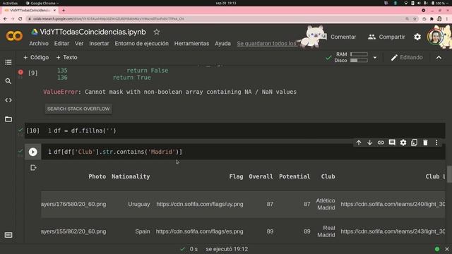 ?+ ? ¿Cómo buscar todas las coincidencias de una palabra en un dataframe? | str.contains | Pandas смотреть онлайн