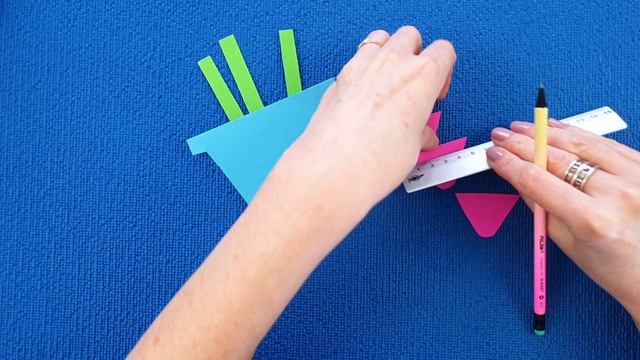 Поделки для школы. Объемная аппликация из бумаги. Цветочки в горшке. смотреть онлайн