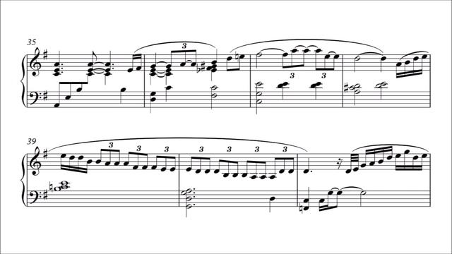 Peaceful Sleep (transcription) - NieR Automata Piano Collections смотреть онлайн