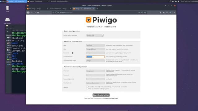 How to install Piwigo (or any LAMP based web server) смотреть онлайн