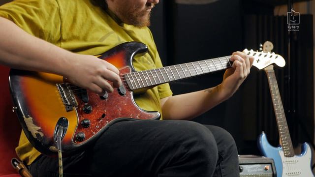 FENDER CUSTOM SHOP 63 Stratocaster Masterbuilt Andy Hicks Relic смотреть онлайн