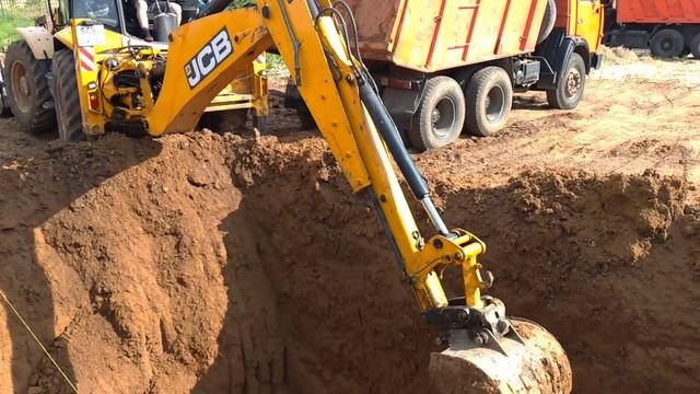 Копка фундамента на глубину 4 метра смотреть онлайн