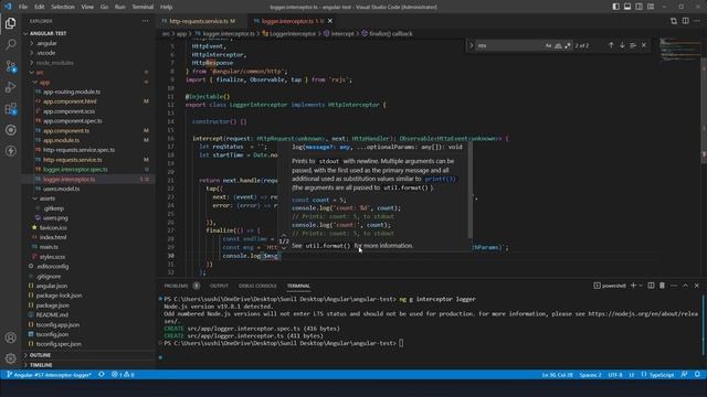 Angular #57 - HTTP Interceptor | Logging Http Request (Log all HTTP Request using Interceptor) смотреть онлайн