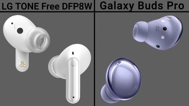 LG TONE Free DFP8W Vs Samsung Galaxy Buds Pro смотреть онлайн