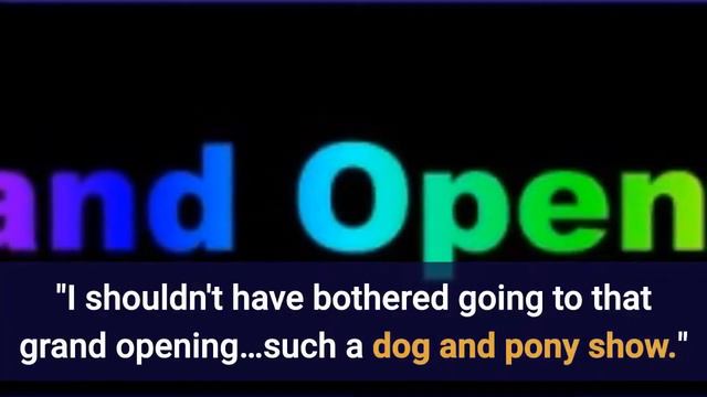 Dog And Pony Show Idiom Meaning - English Expression Videos