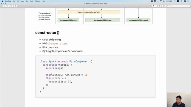 ReactJS: 07-02 constructor() смотреть онлайн