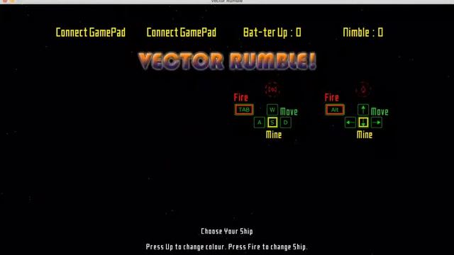 Vector Rumble Ship Selection смотреть онлайн