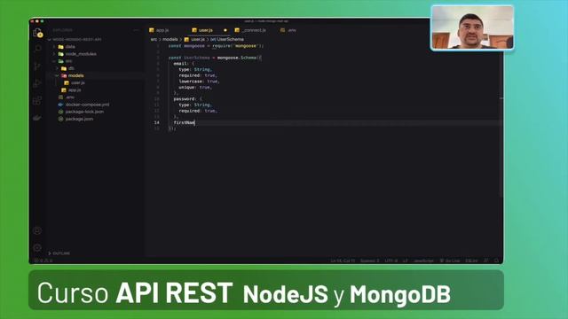 Modelo de Usuario Mongoose | MongoDB #6 - Curso NodeJS y MongoDB смотреть онлайн