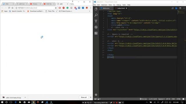 UIkit Installation #1 смотреть онлайн