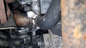 Замена нижней подушки двигателя 1.6 dCi R9M Renault Espace 5