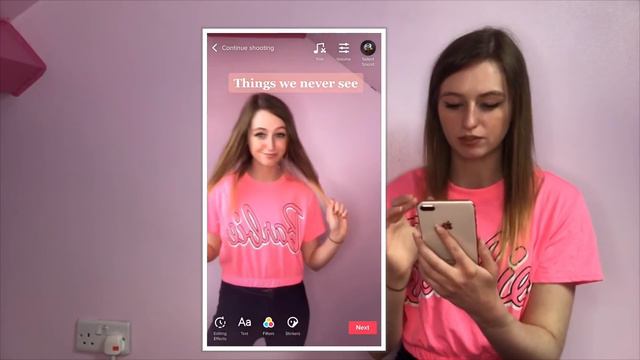 How to add TEXT into your Tik Tok video! (USING ONLY THE APP TIK TOK!) смотреть онлайн