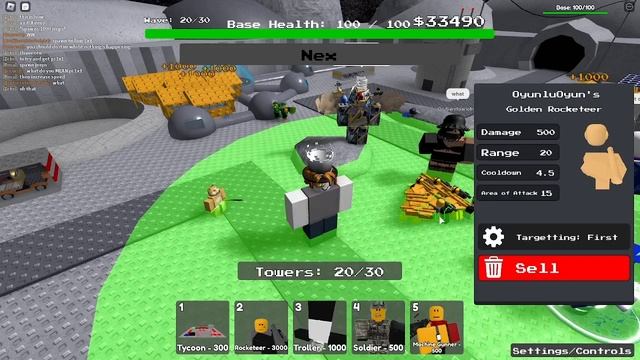 Beating Brick Defense Event (Legacy) With 5 People (Roblox) смотреть онлайн