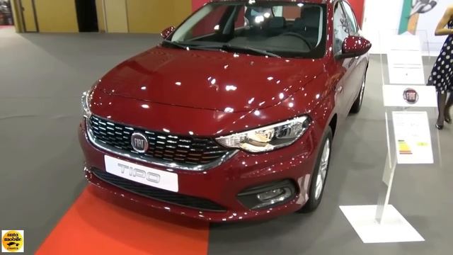 2018 Fiat Tipo Sedan 1.4 95 Easy - Exterior and Interior - Salon Automobile Lyon 2017 смотреть онлайн