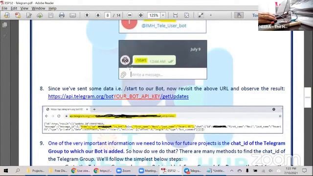 ESP8266 | MicroPython | Telegram | Sending Sensor Data
