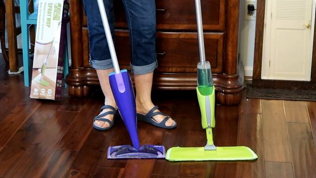 ?SPRAY MOP ? HARDWOOD FLOORS Stick Mop Product Review ? смотреть онлайн