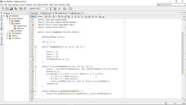 Clipping Shape Lingkaran Java Netbeans - UTS Grafika Komputer UNIBI смотреть онлайн