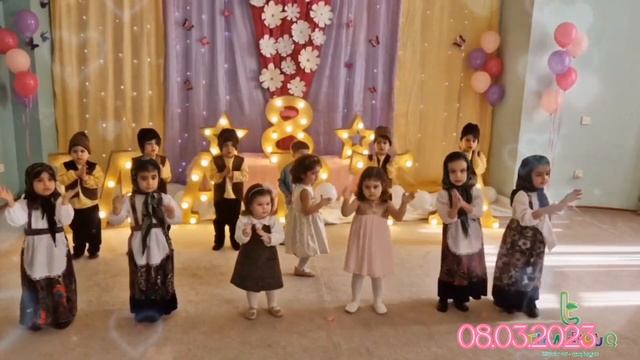 Праздник 8 марта.Tumurcuq Uşaq Bağçası 08.03.2023 смотреть онлайн