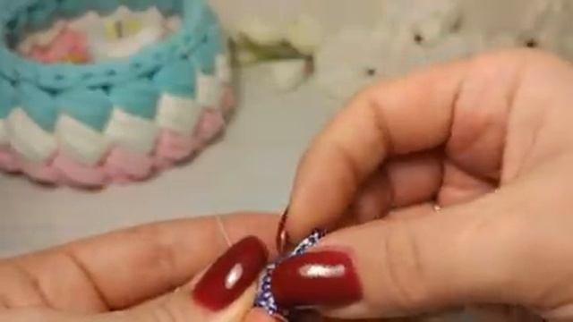 Чехол для зажигалки. Вязание с бисером. смотреть онлайн