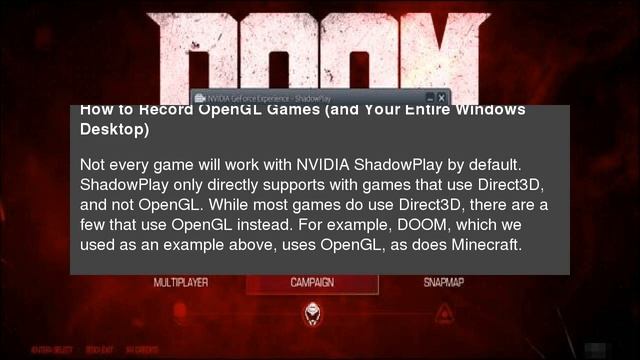 How to Record Your PC Gameplay with NVIDIA ShadowPlay смотреть онлайн
