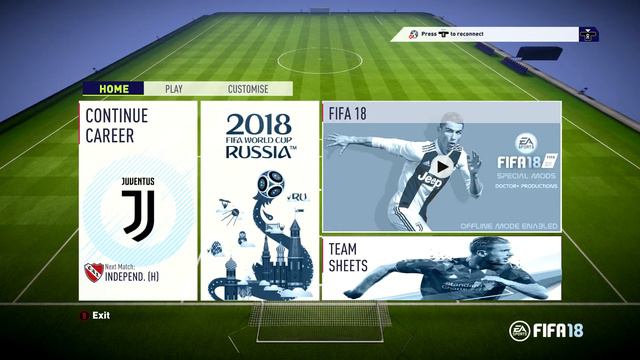 FIFA18 MOD NEW CM MENU + SKILLGAMES 3 VS 3 смотреть онлайн
