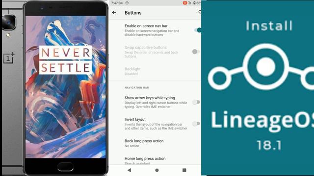 Lineage OS 18.1 September 2021 In OnePlus 3T | Android 11 In OnePlus 3T | Full Installation