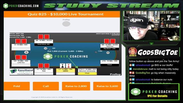 Pokercoaching com Study Session stream with Crazysixes Vol 25 смотреть онлайн