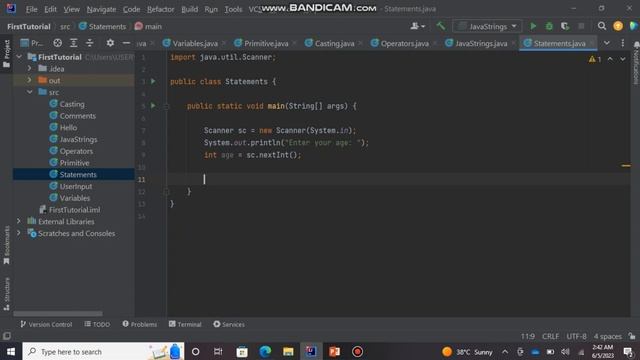 If - else Statements in Java language 2023 смотреть онлайн