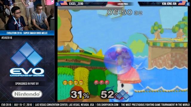 Excel Zero (Peach) vs. Kim Jong Jun (Sheik/Samus) - R1 Pools смотреть онлайн