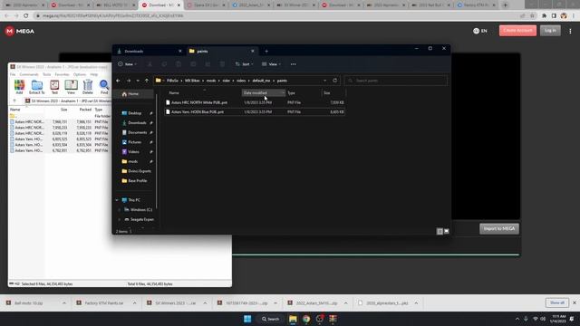 Bike and Rider gear Tutorial in MX-Bikes! смотреть онлайн